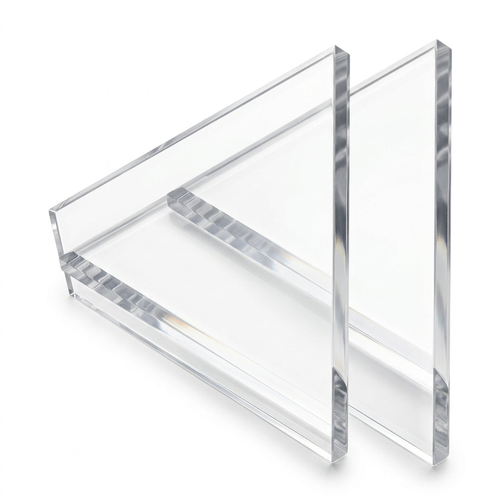 2mm Clear Acrylic Sheet 1220 x 610mm - Pack of 6