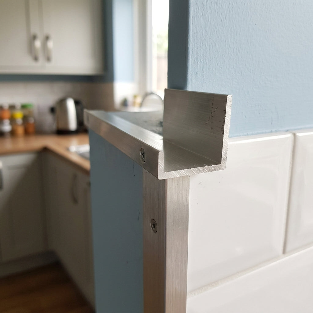 25mm Aluminium Angle - 5 x 2m Lengths