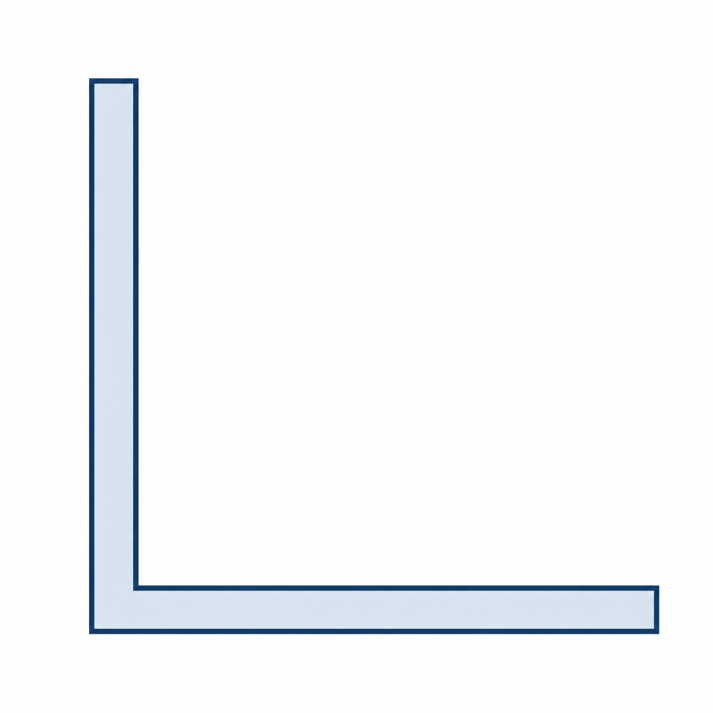 50mm Aluminium Angle - 5 x 2.44m Lengths