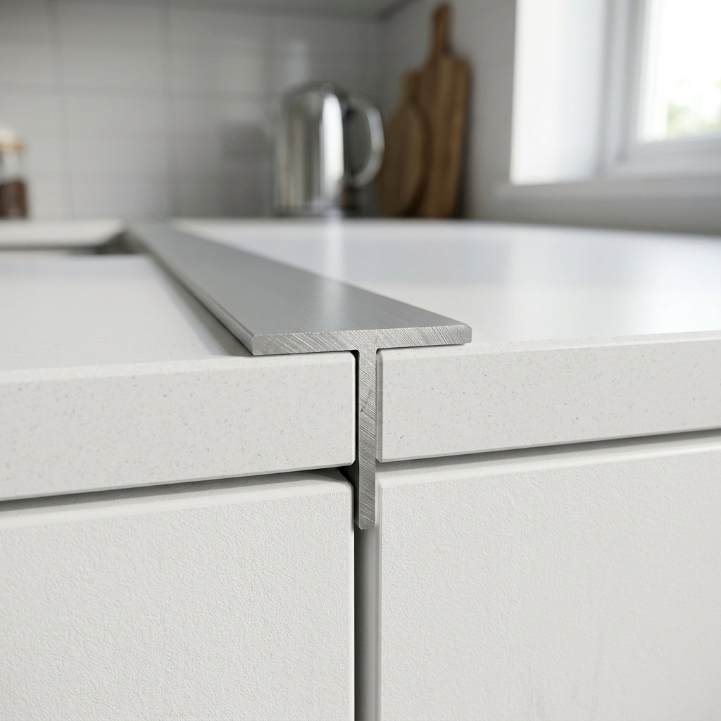 19mm Aluminium T Section - 5 x 2m Lengths
