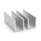 9mm Aluminium Channel - 5 x 2m Lengths