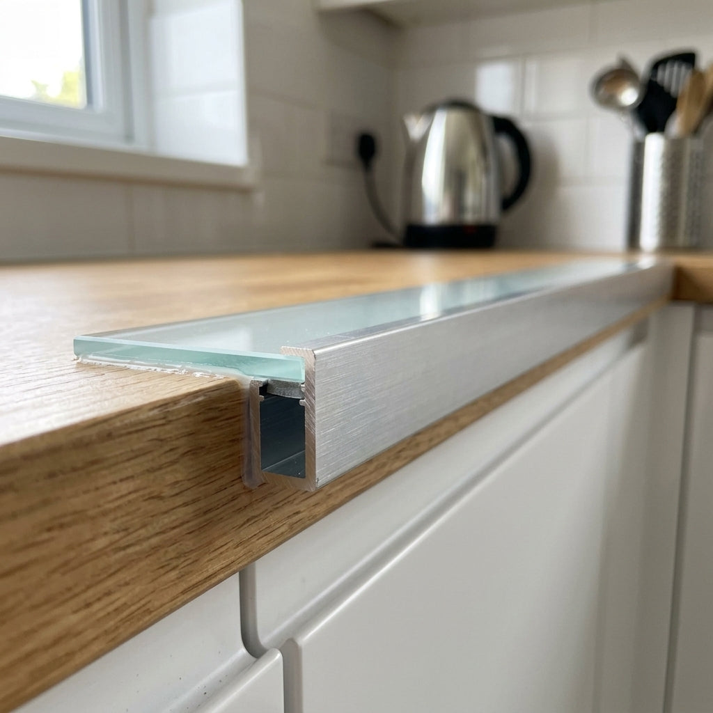 12mm Aluminium Channel - 5 x 2m Lengths