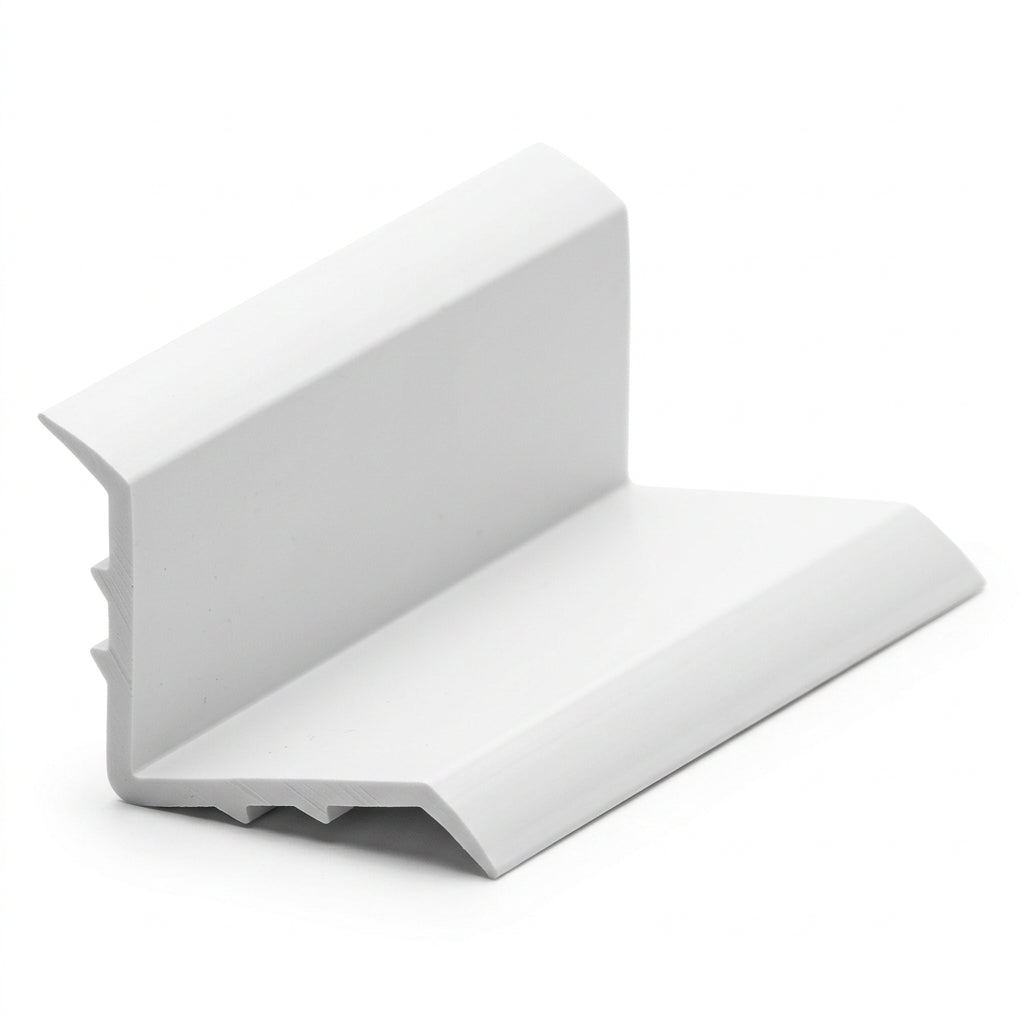 Rigid PVC Overtile Bath Seal White - 5 x 2.44m Lengths