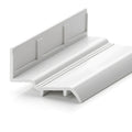 Rigid PVC Undertile Bath Seal White - 5 x 1.83m Lengths