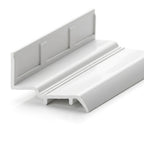 Rigid PVC Undertile Bath Seal White - 5 x 1.83m Lengths