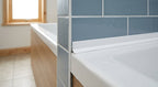 Rigid PVC Undertile Bath Seal White - 5 x 1.83m Lengths