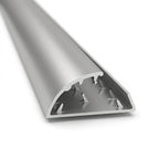Silver Aluminium Carpet Edge - 5 x 2.7m Lengths