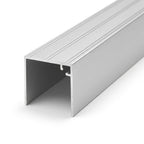 Silver Aluminium Matwell Angle 0.895m - 5 x 0.895m Lengths