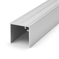 Silver Aluminium Matwell Angle - 5 x 2.7m Lengths