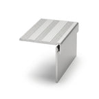 Silver Aluminium Stair Nosing - 5 x 2.7m Lengths