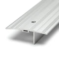 Silver Aluminium Cover Edge 60mm x 0.895m - 5 x 0.895m Lengths