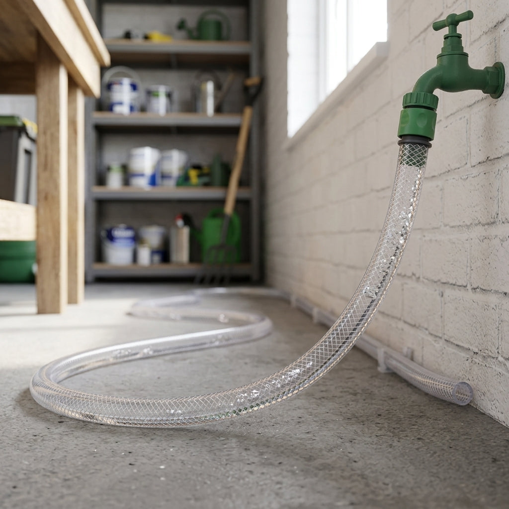 12mm Braided Clear Hose 1 x 30m
