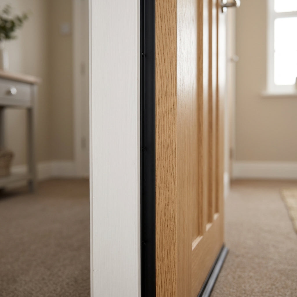 Black Blade Door Set 2 x 2100mm + 1 x 914mm - Pack of 1