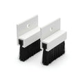20mm White Brush Door Bottom Excluder - 25 x 0.914m Lengths