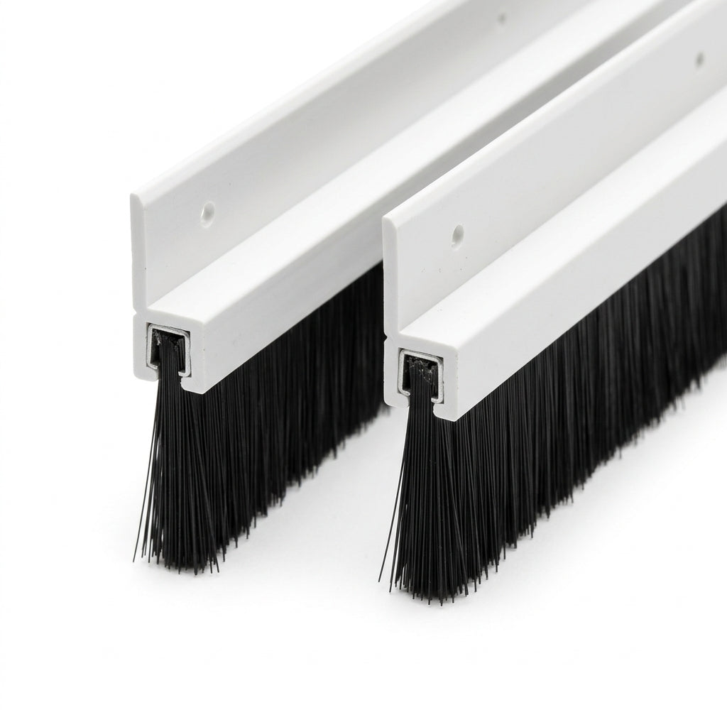 40mm Aluminium Brush Strip 2.1m - 3 x 2.1m Lengths