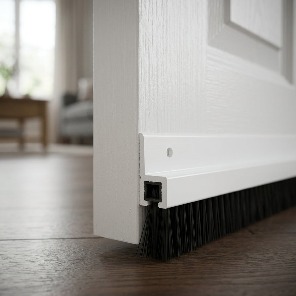40mm Aluminium Brush Strip 2.1m - 3 x 2.1m Lengths