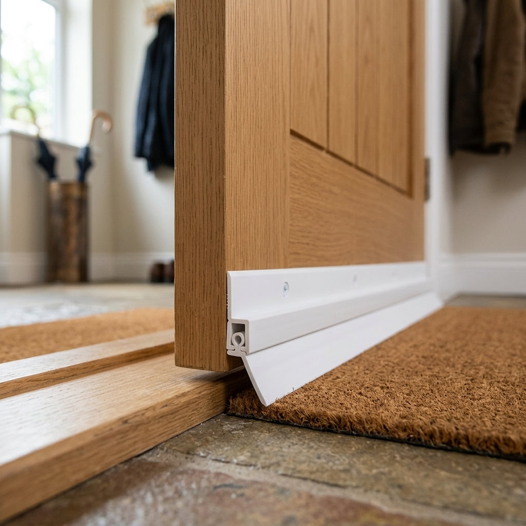 White Inner Door Strip - 6 x 0.914m Lengths