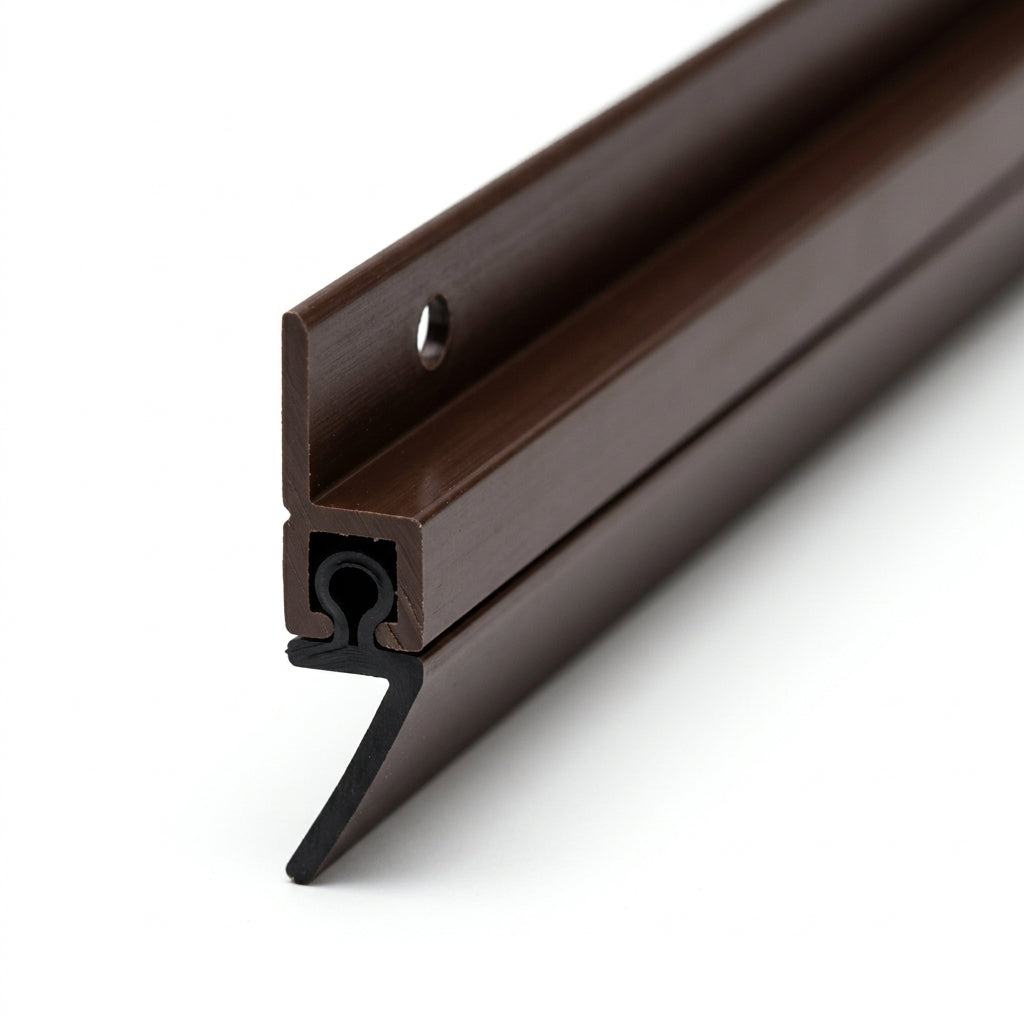 Brown Inner Door Strip - 6 x 0.914m Lengths