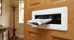 Brush Letterbox Draught Excluder 275 x 45mm White - Pack of 6