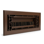 Brown Letterbox Brush Draught Excluder 275 x 45mm - Pack of 6