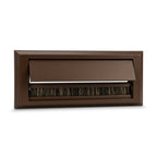 Brown Flap/Brush Letterbox 275 x 40mm - Pack of 6