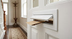 Duo Letterbox Draught Excluder 265 x 40mm - White/White - Pack of 3