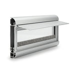 Aluminium Letterbox Draught Excluder 250 x 40mm - Pack of 3