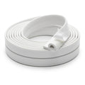 EPDM Draught Excluder P Strip Rolls White 9mm x 5m - 10 x 5m Lengths