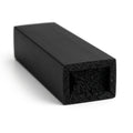 20mm Black Vinyl Foam Draught Excluder - 20 x 5m Lengths