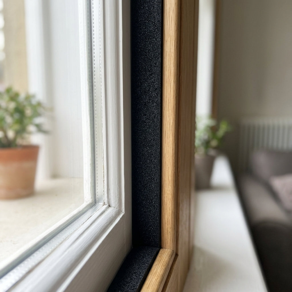 Weatherseal Foam Black - 20 x 5m Lengths