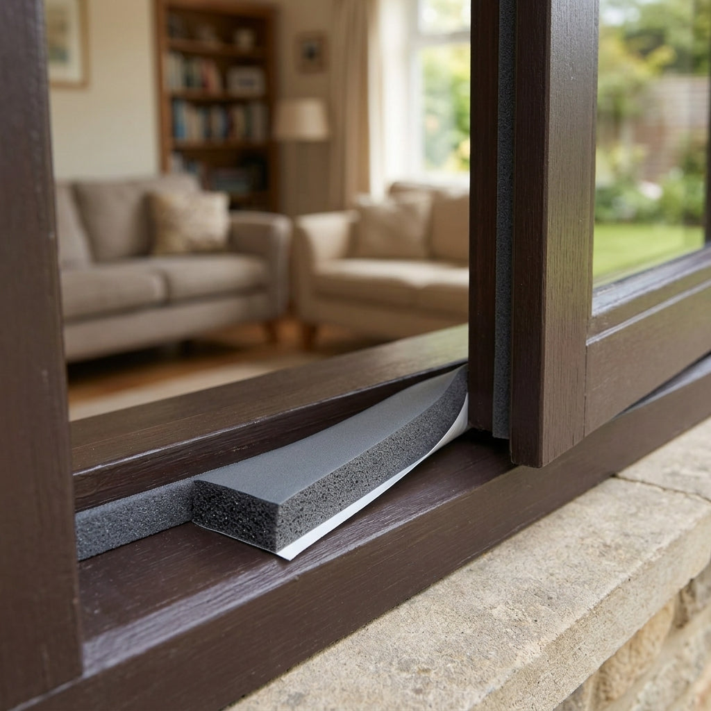 Dark Grey Foam Weatherseal 20mm x 5m - 20 x 5m Lengths