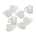 2mm Nylon Clips Natural - Pack of 48