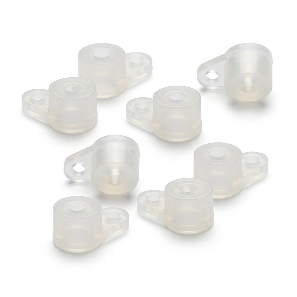 2mm Nylon Clips Natural - Pack of 48
