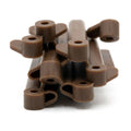3mm Nylon Turnbutton Clips Brown - Pack of 48