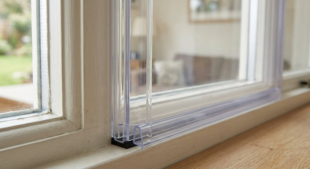 4mm Clear Edging Strip 1 x 30m - Pack of 1