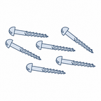 Woodscrews 48 x 12mm - Pack of 12