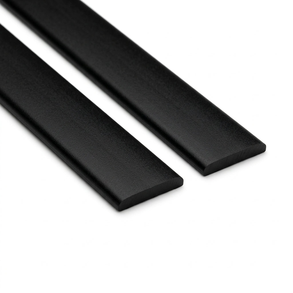 Flexible Black Plastic Edging 12.5mm x 30m - Single Length Roll (Pack of 1)