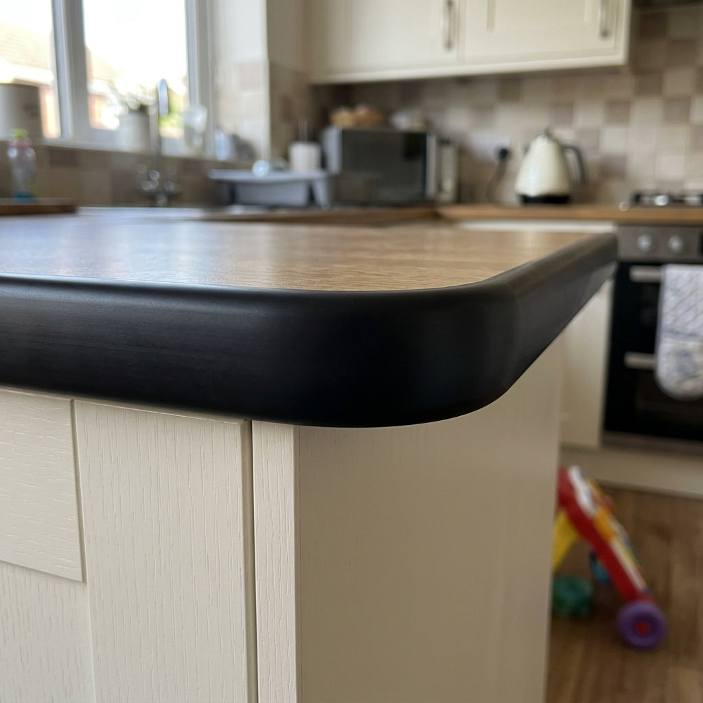 Flexible Plastic Edging Black 19mm - Pack of 1, 30m Length