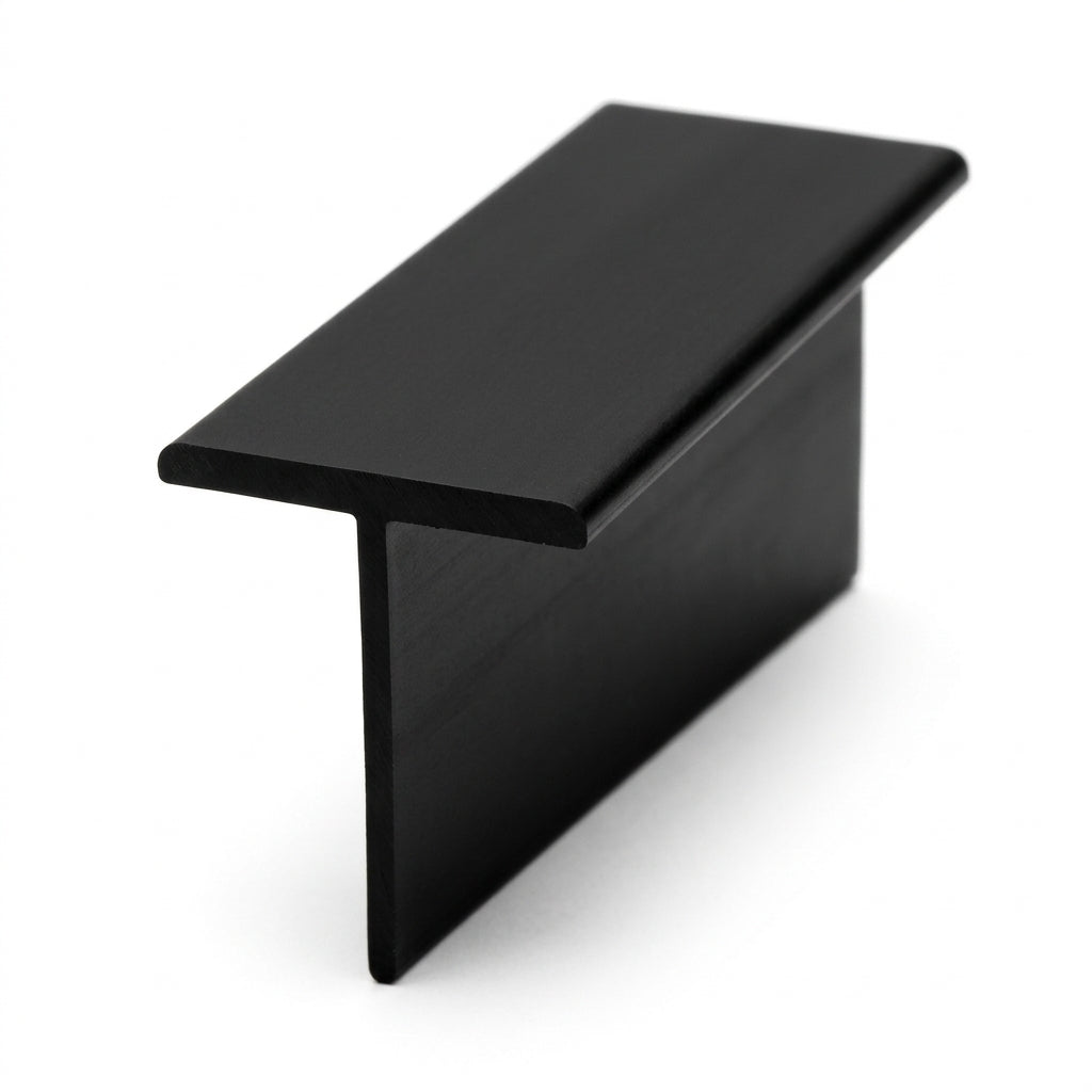 Black 25mm Flexible Plastic Edge Protector 1 x 30m Length