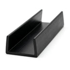 19mm Plastic Clip On Flat Vanilla - Pack of 12, 2.44m Each
