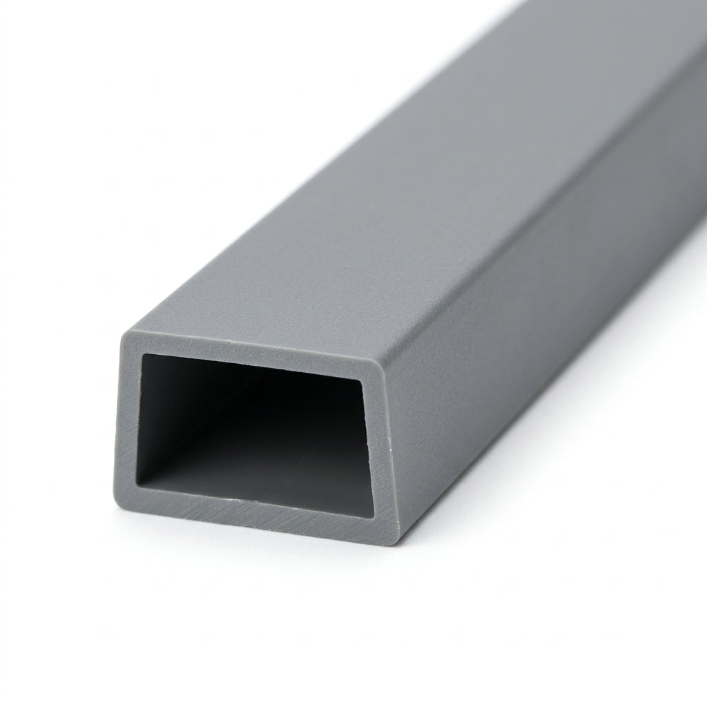16mm Plastic Clip On Edging Lt Grey - Pack of 12, 2.44m Each