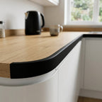 20mm Flat Rigid Plastic Edging Black - 16 x 1.83m Lengths