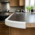 White Rigid PVC Edging Strip - 20mm x 16 x 1.83m Lengths