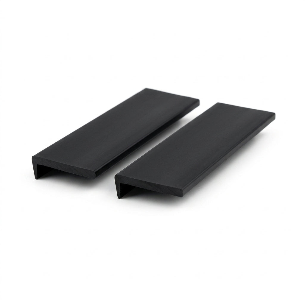 Black 20mm Lipped Edge Banding - Pack of 16, 1.83m Lengths