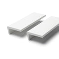 White Lipped Edging for Worktops - 20mm x 16 x 1.83m Lengths