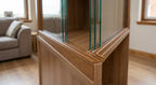 Teak PVC Double Channel Track - 6mm, 12 x 2.44m Lengths