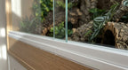 Double Channel PVC Track - White 3.5mm, 12 x 2.44m Lengths