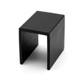 12.5mm Plastic Single Sliding Track Black - Pack of 12, 2.44m Each