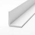 White 18mm PVC Plastic Angle - Pack of 12, 2.44m Each
