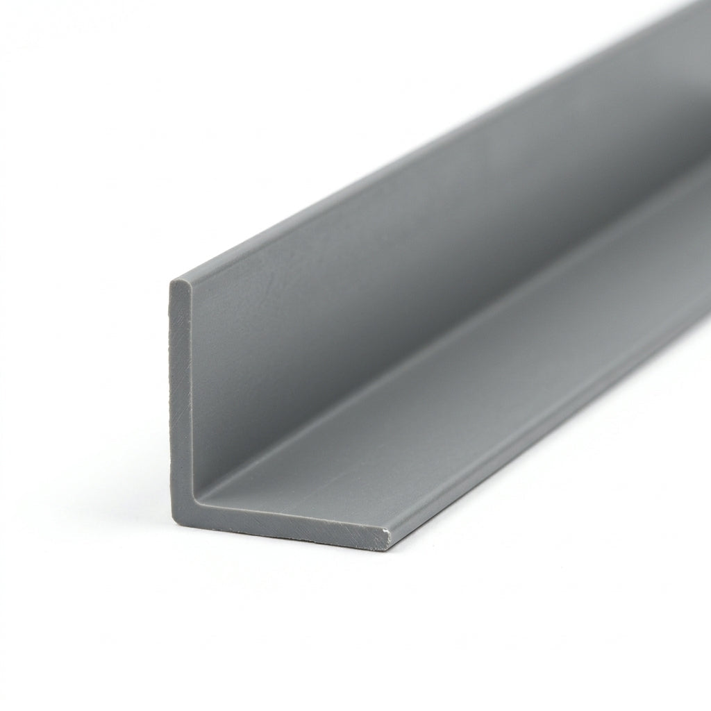 PVC Angle Trim 25mm Anthracite Grey - Pack of 10, 3m Each